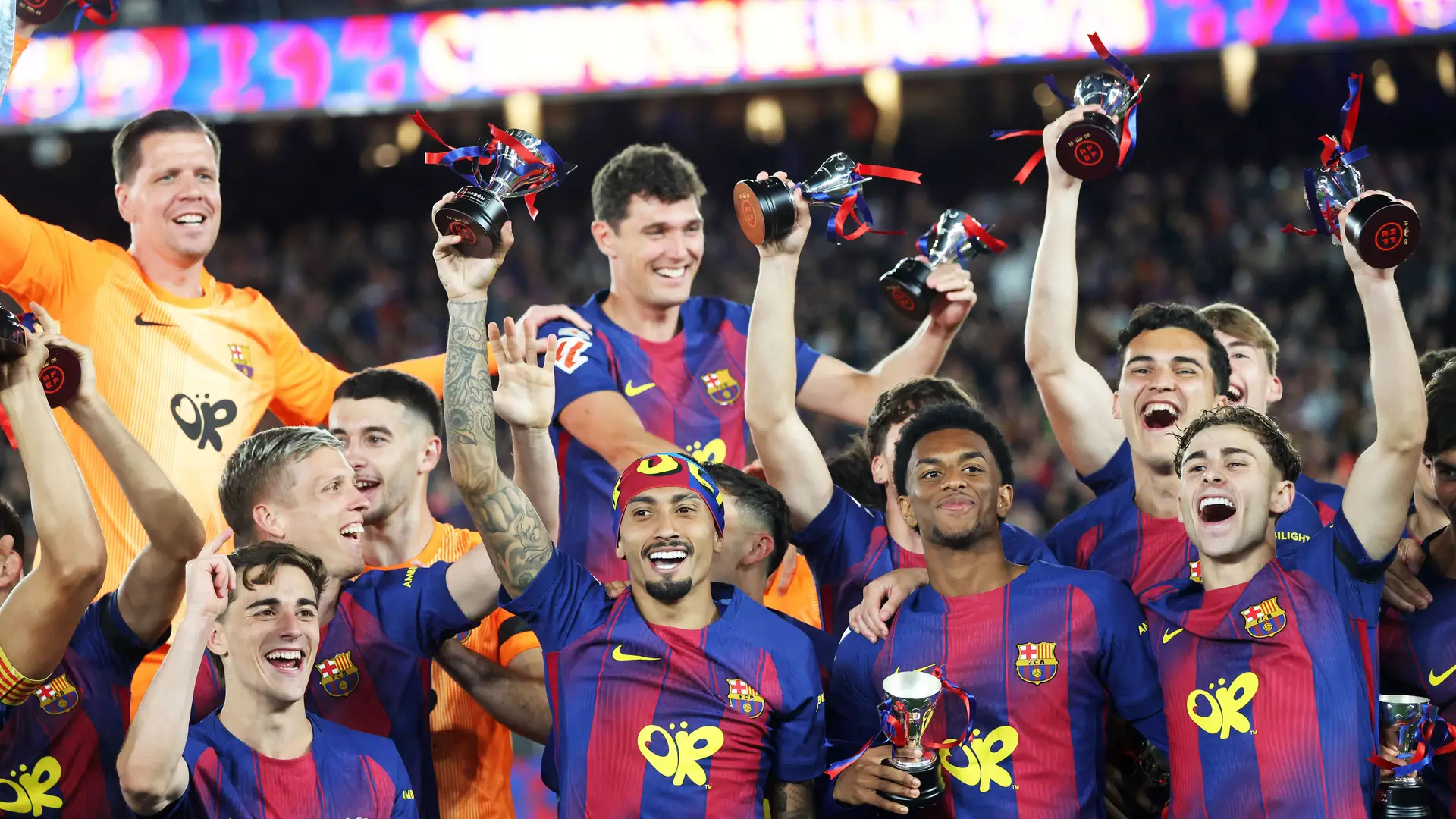 Barça bateu o rival Real Madrid para conseguir mais título nacional