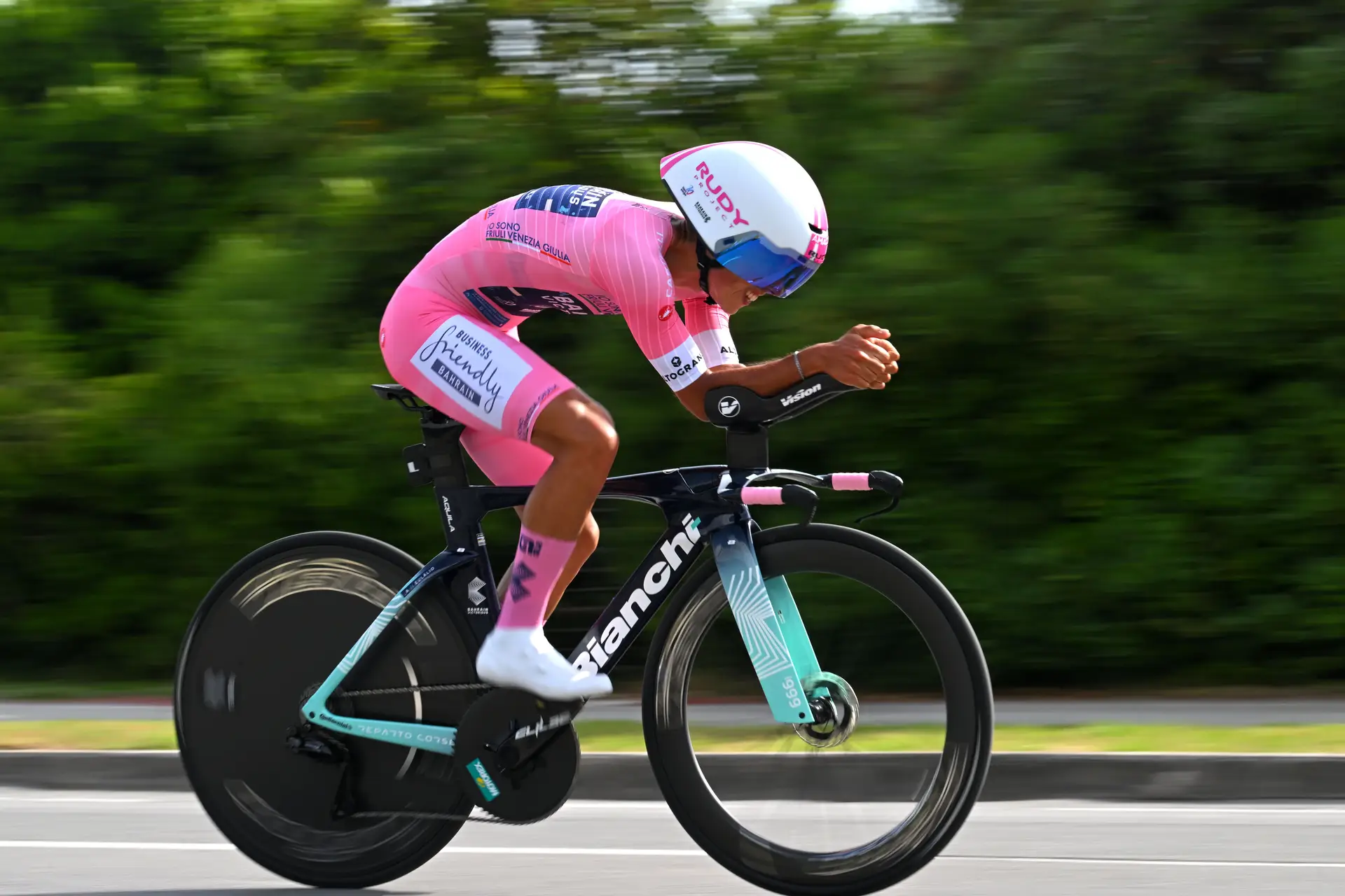 Afonso Eulálio durante a 10.ª etapa do Giro