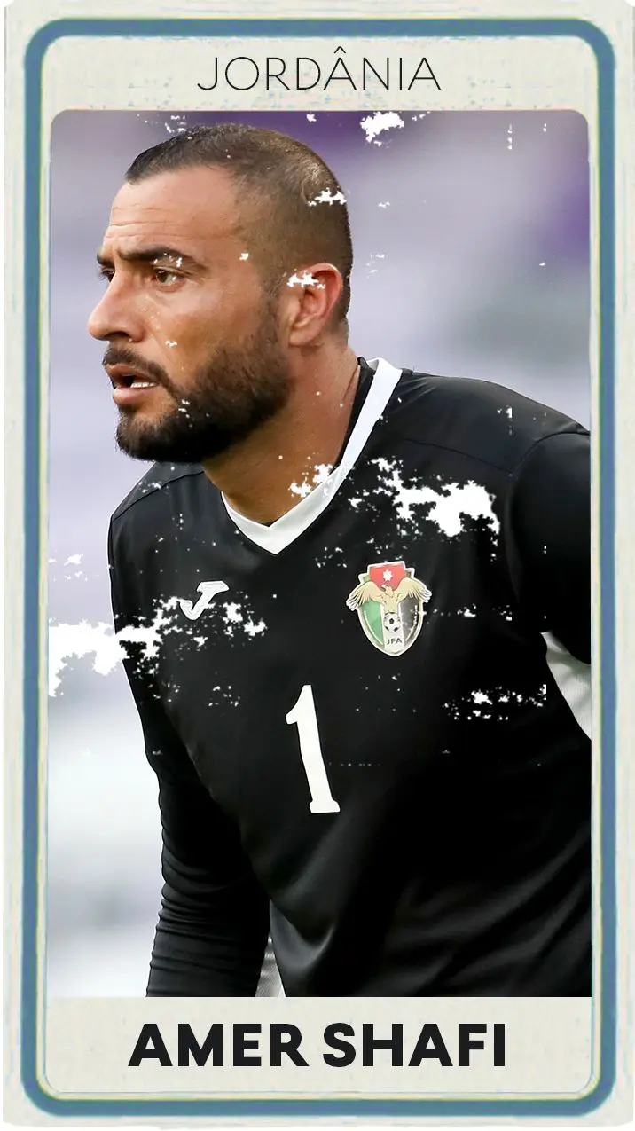 Amer Shafi marcou um golo pela seleção da Jordânia, e logo um de baliza a baliza
