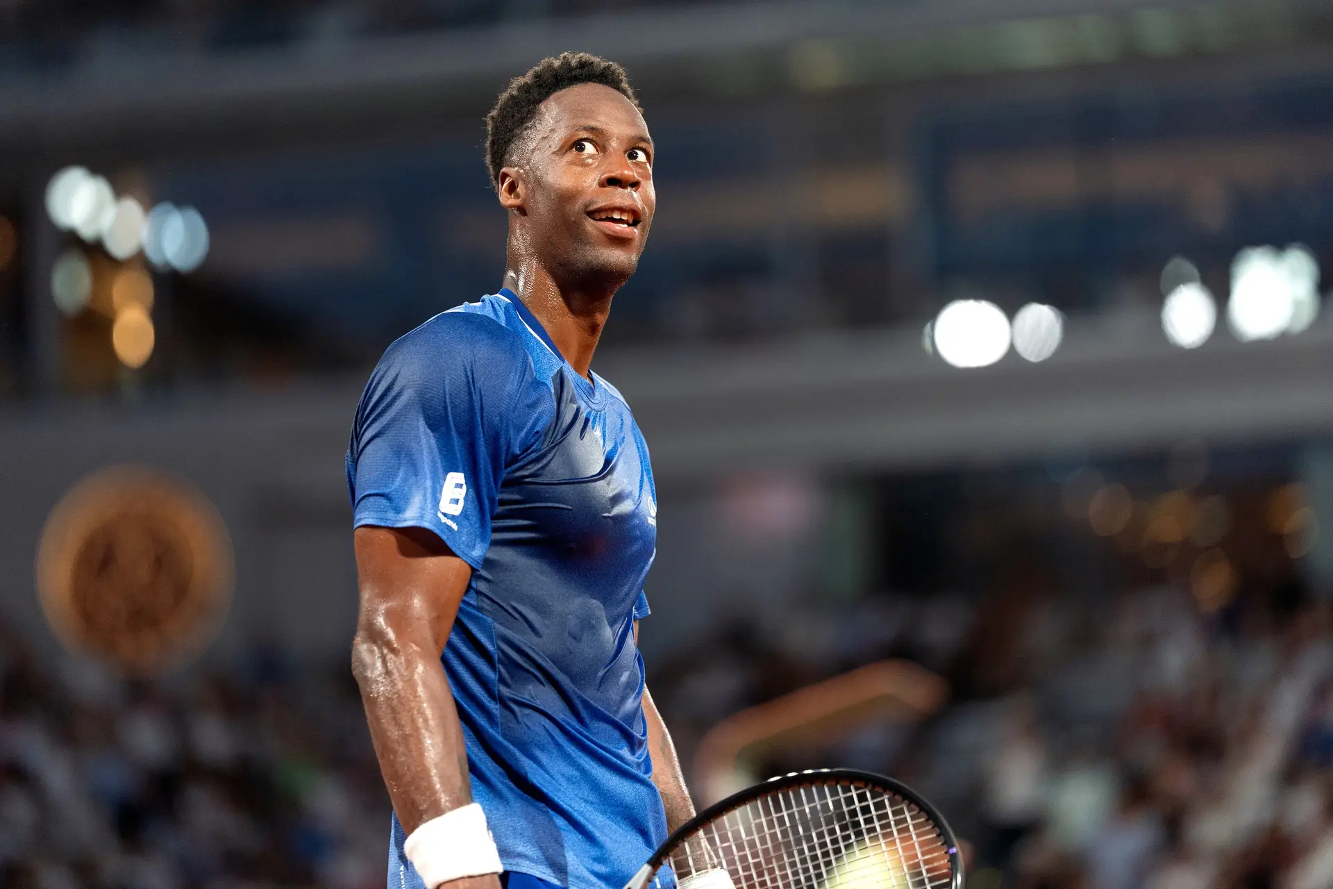 Roland-Garros despediu-se de Gaël Monfils, o tenista que só tentou ser alegre e afetuoso