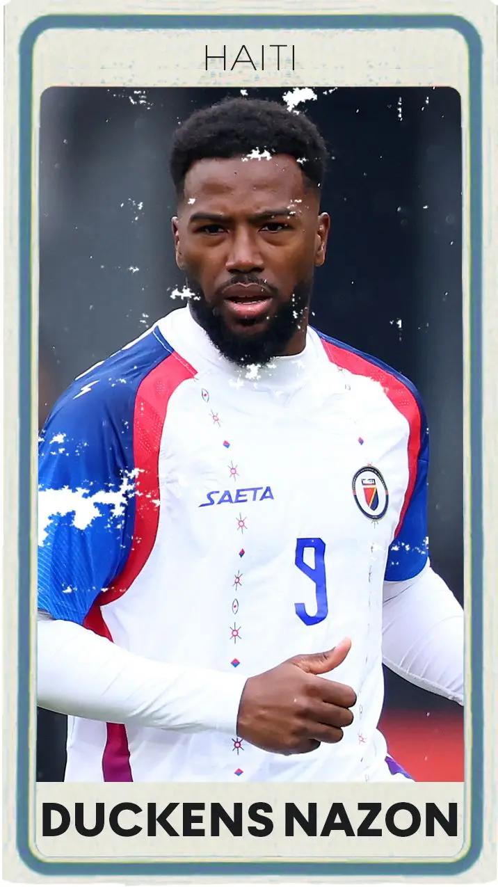 Nazon é o melhor marcador de sempre do Haiti, com 44 golos em 80 jogos