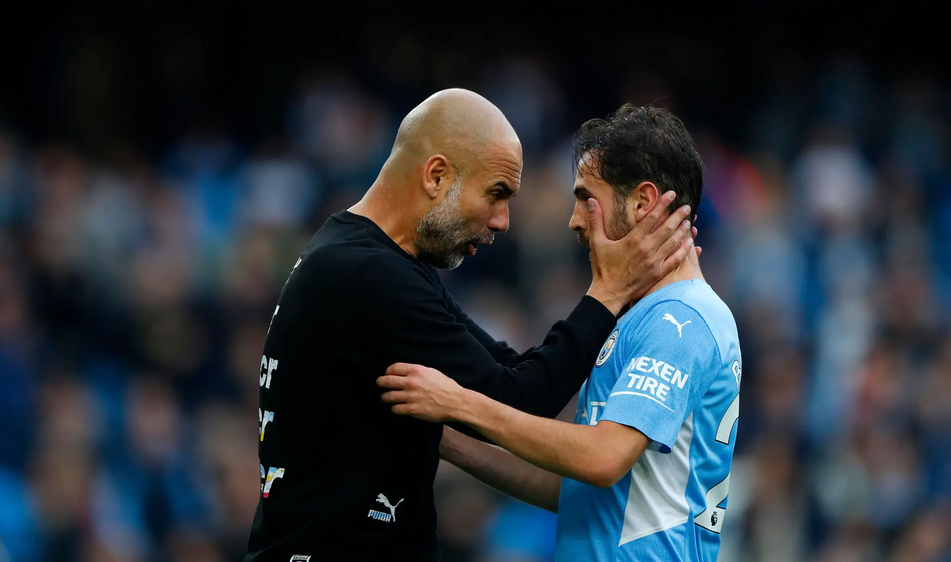 Bernardo Silva foi o jogador mais utilizado por Pep Guardiola no reinado do treinador espanhol no City