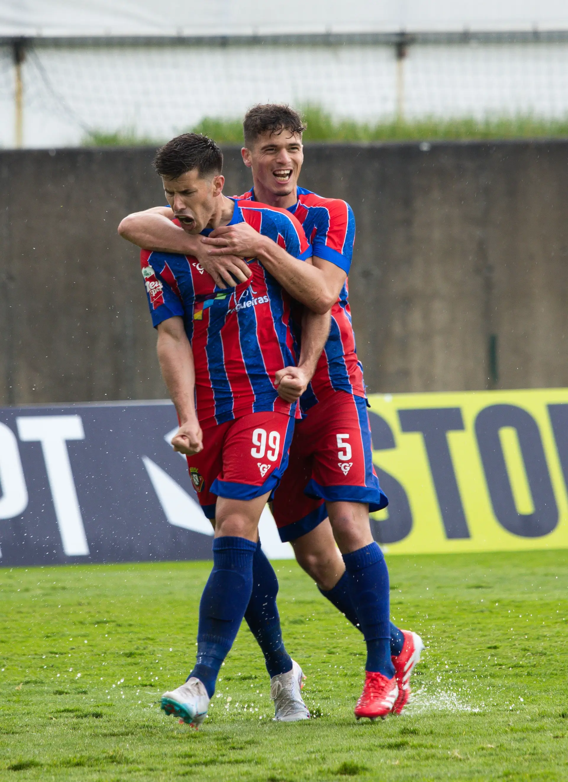 Em 2024/25, o avançado (número 99) jogou pelo FC Felgueiras