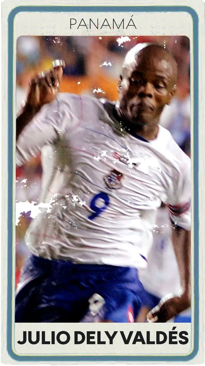 O avançado que colocou o futebol do Panamá no mapa: Dely Valdés