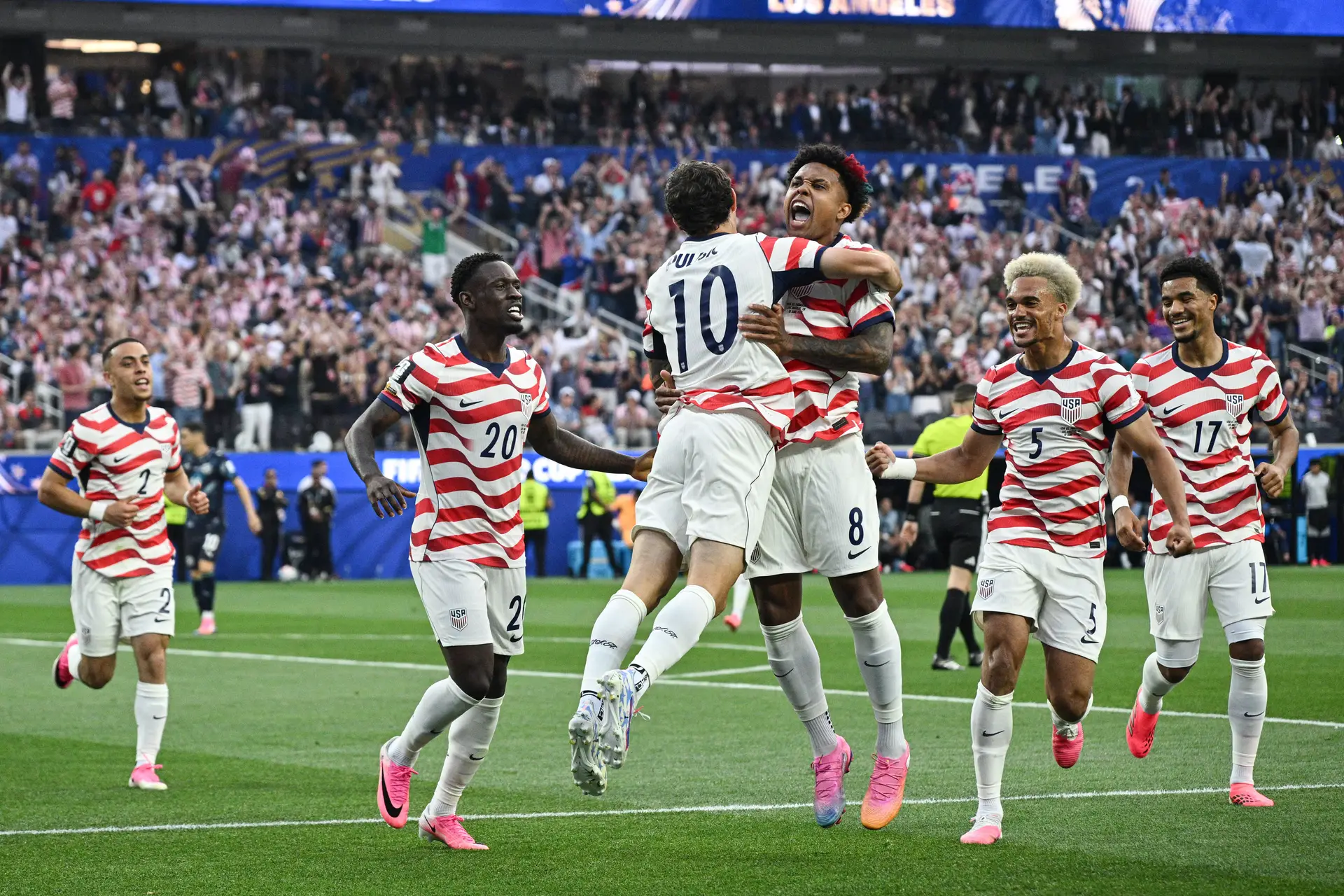 Os EUA entraram da melhor forma no Mundial