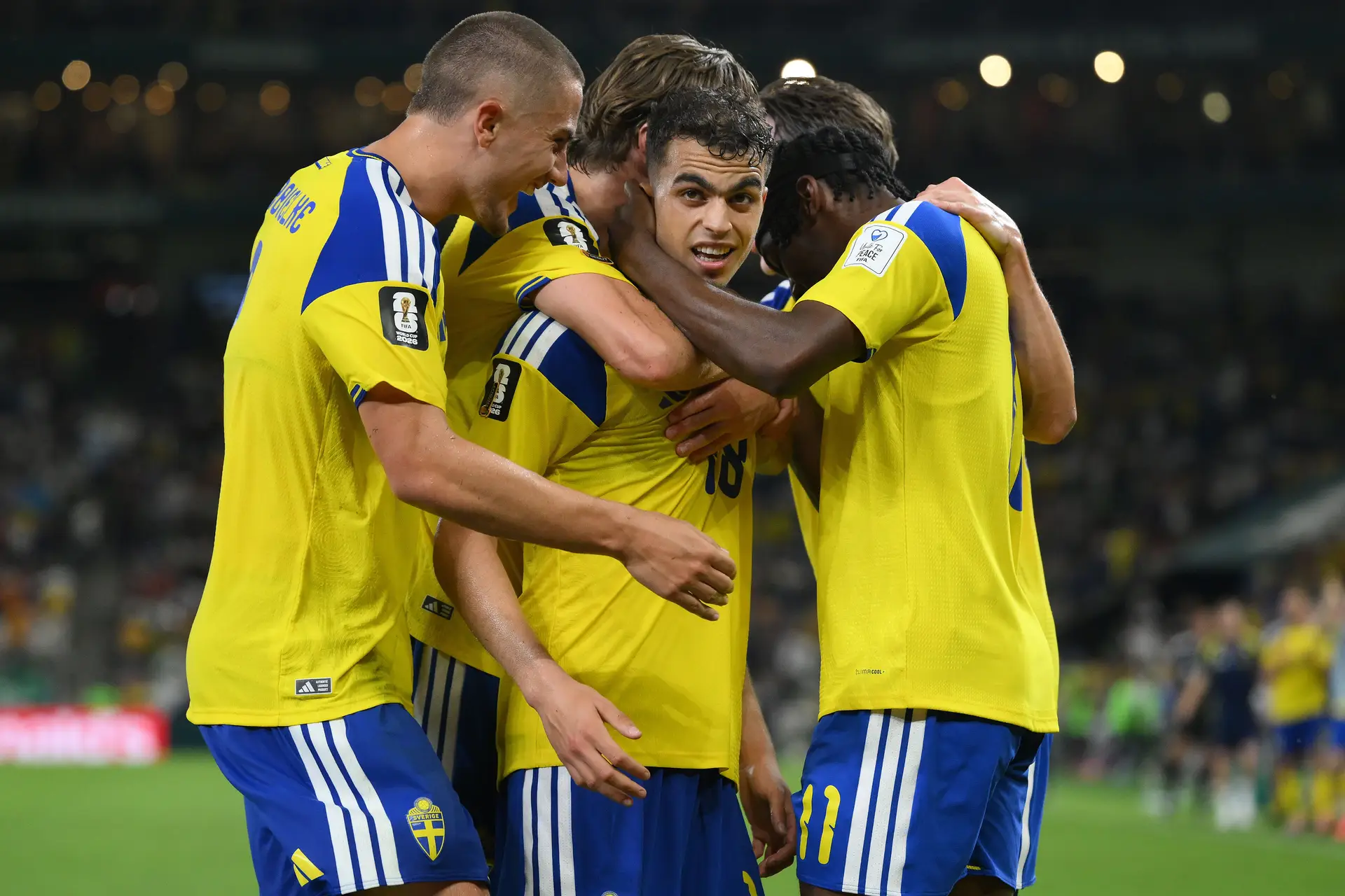 Yasin Ayari marcou o primeiro golo dos suecos no Mundial 2026, mas não festejou