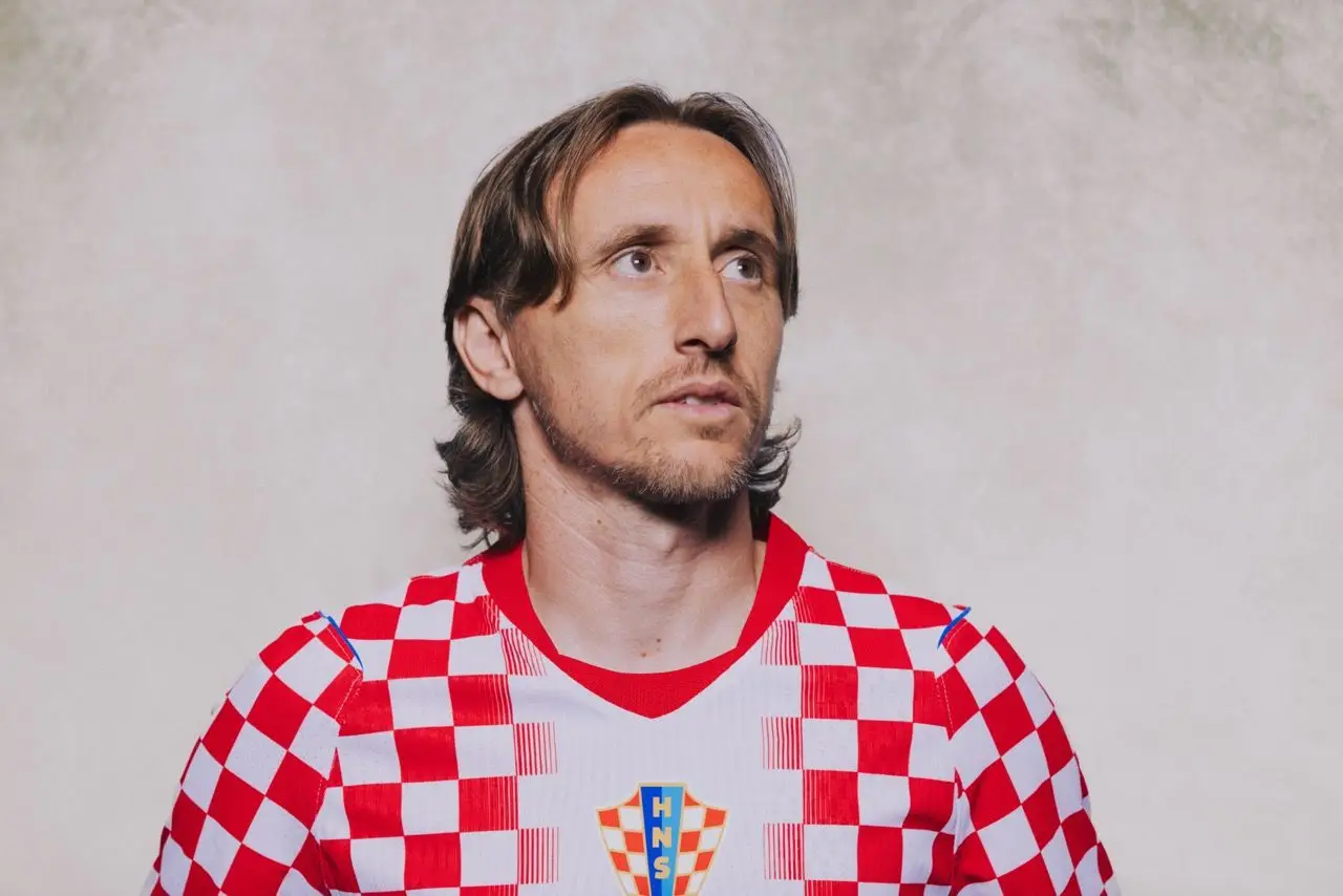 O croata Luka Modric, 40 anos, vai participar no seu 5º Mundial