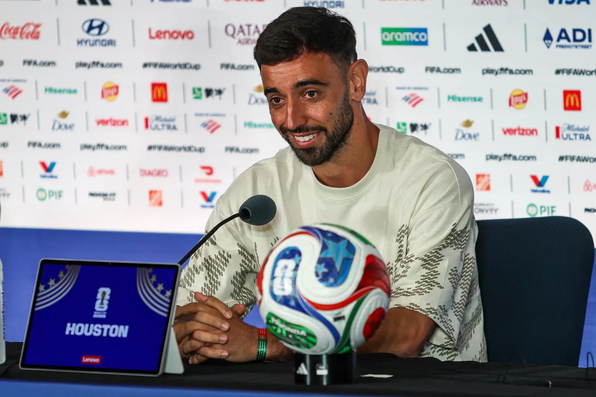 Bruno Fernandes fez a antevisão ao jogo de estreia da seleção nacional frente à República Democrática do Congo no Mundial 2026