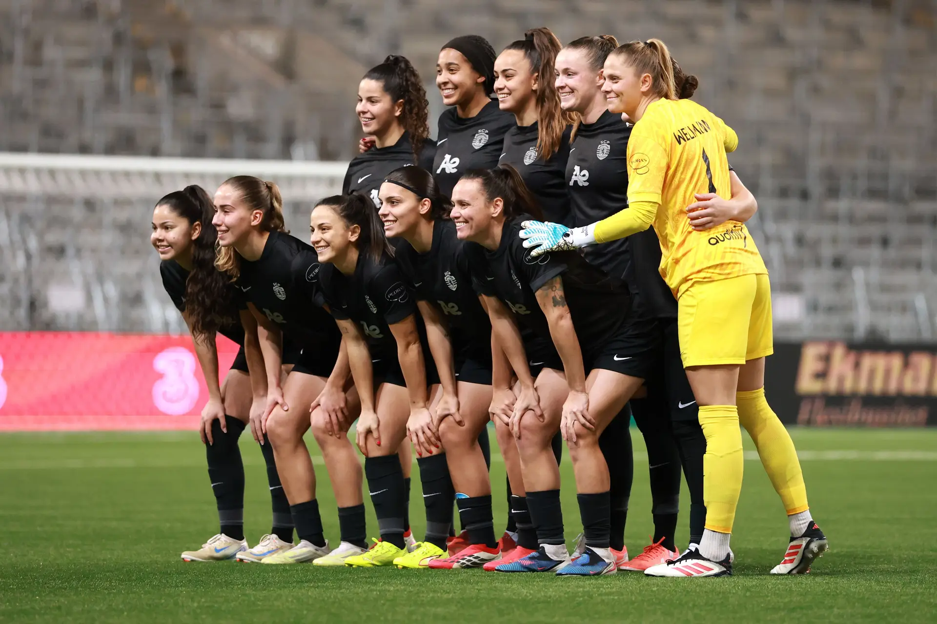Sporting com adversário vindo da Ucrânia no acesso à Liga dos Campeões feminina