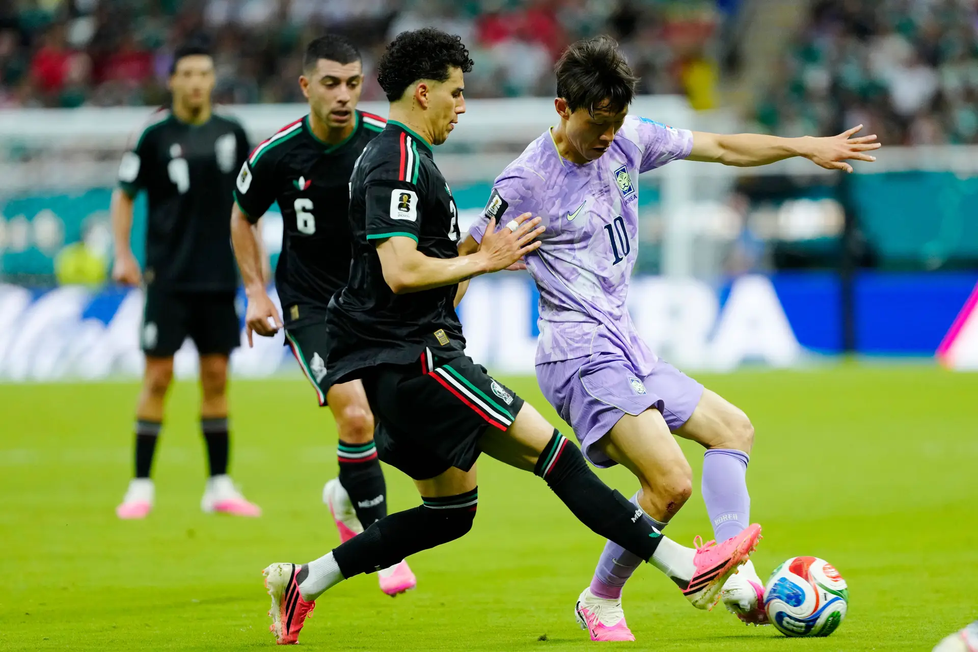 Jogo México contra Coreia do Sul (1-0)