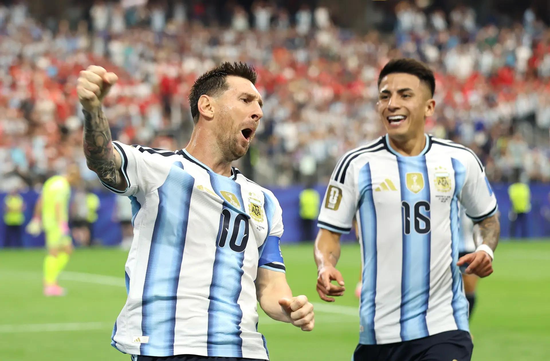 Lionel Messi marcou esta segunda-feira o golo que faz dele o melhor marcador de sempre em mundiais