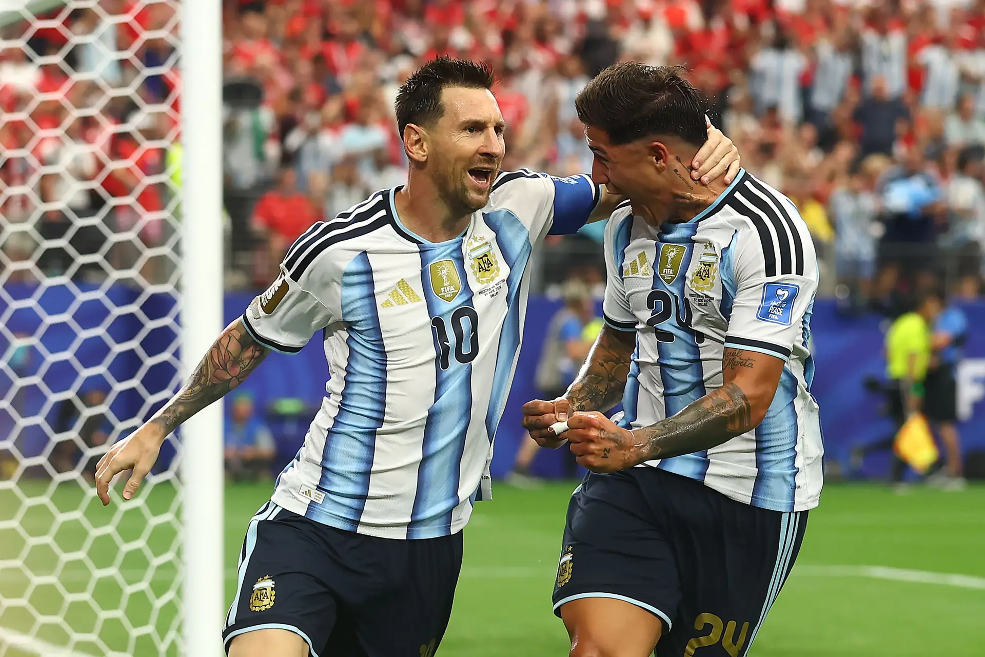 Messi chegou aos 18 golos em Mundiais contra a Áustria