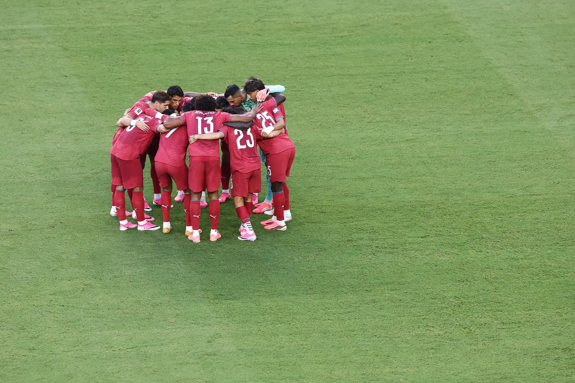 Com o empate contra a Colômbia, Portugal teve que se contentar com o segundo lugar do grupo K