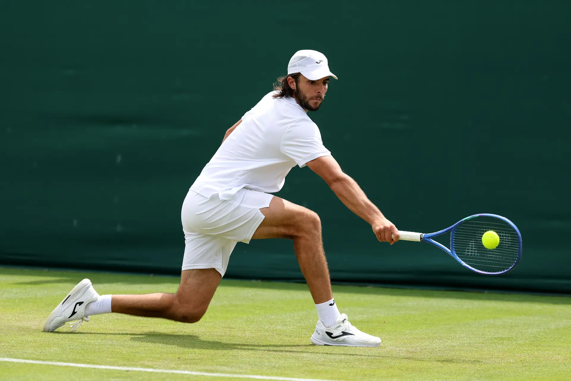 Tenista português entrou com vitória no quadro principal de Wimbledon 2026