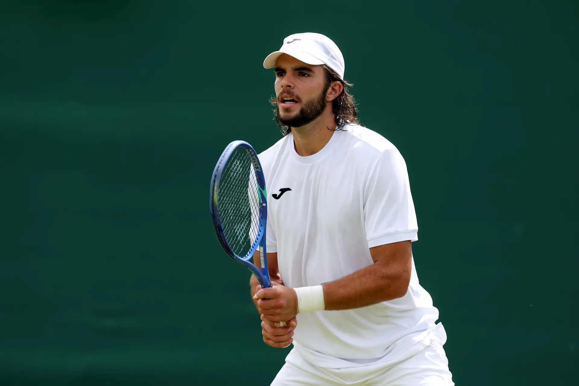 Jaime Faria estreou-se na segunda ronda de Wimbledon