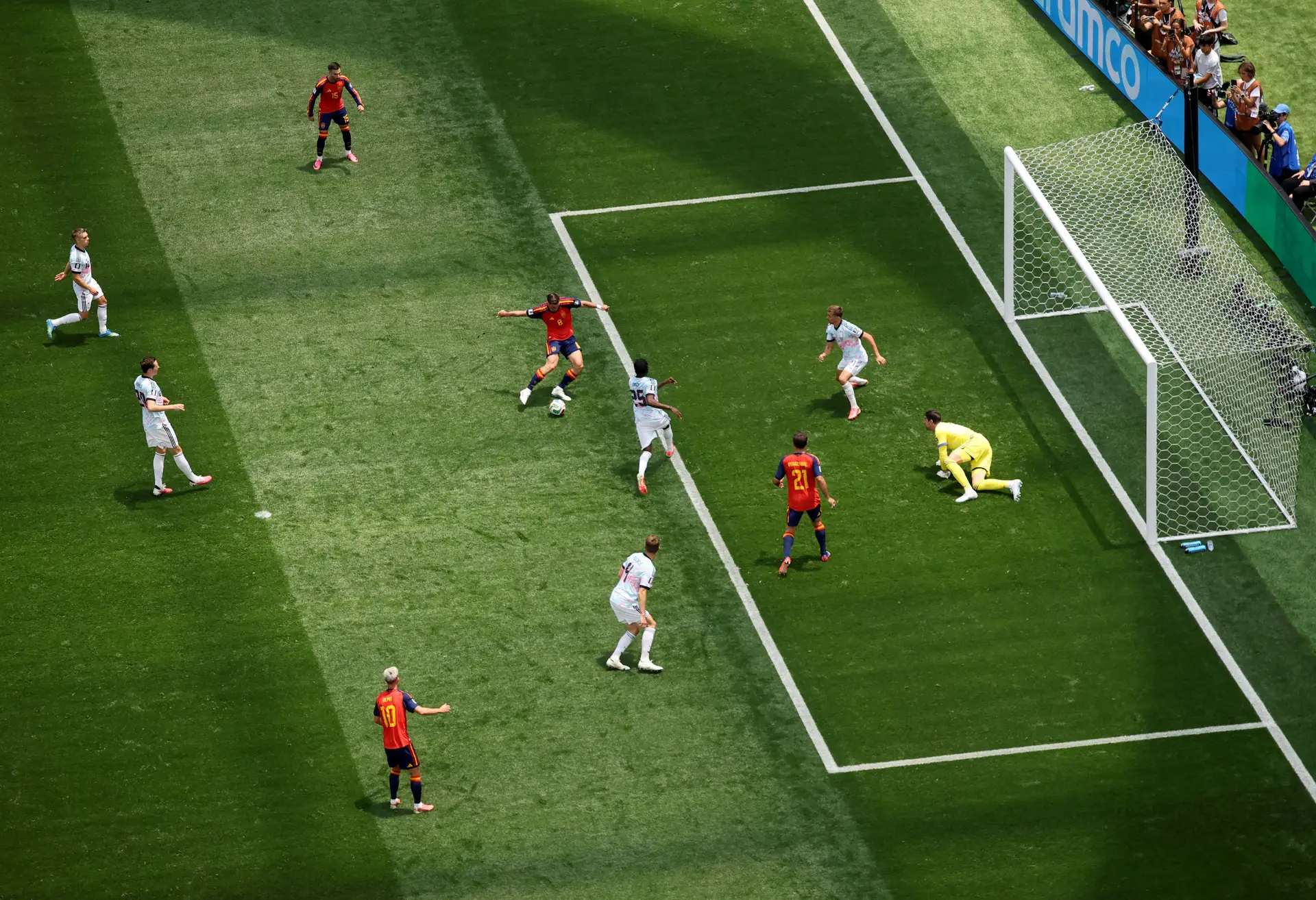 O 1-0, de Fabián RUiz