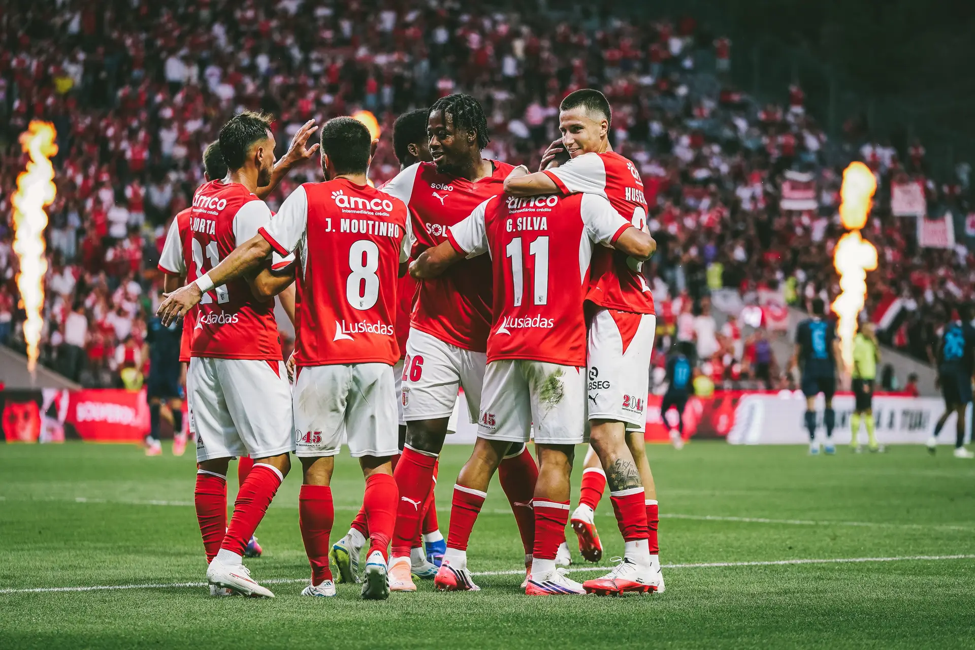 Os bracarenses têm um jogo na próxima quinta-feira, de novo para a Liga Europa, frente ao Áustria de Viena