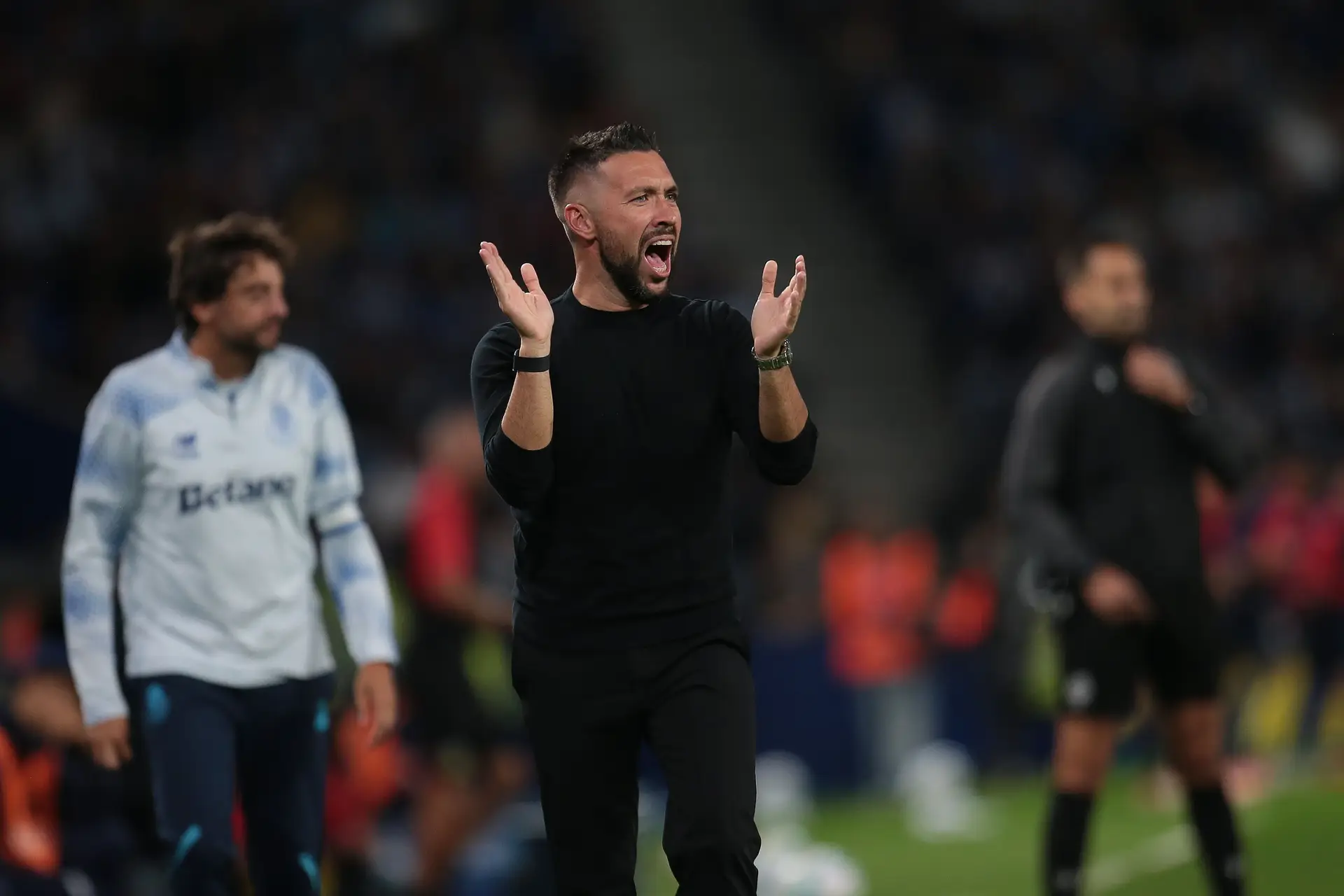 Farioli a incentivar os seus jogadores
