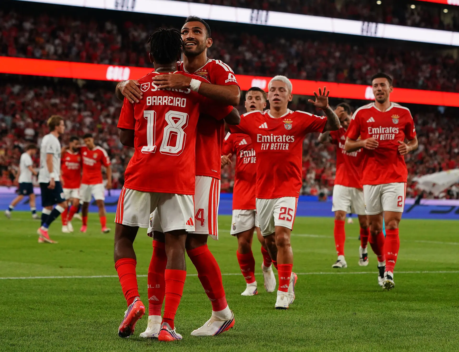 A sina dos portugueses na Liga Europa: o Benfica visita Ruben Amorim a Milão e o Torreense recebe o Sunderland