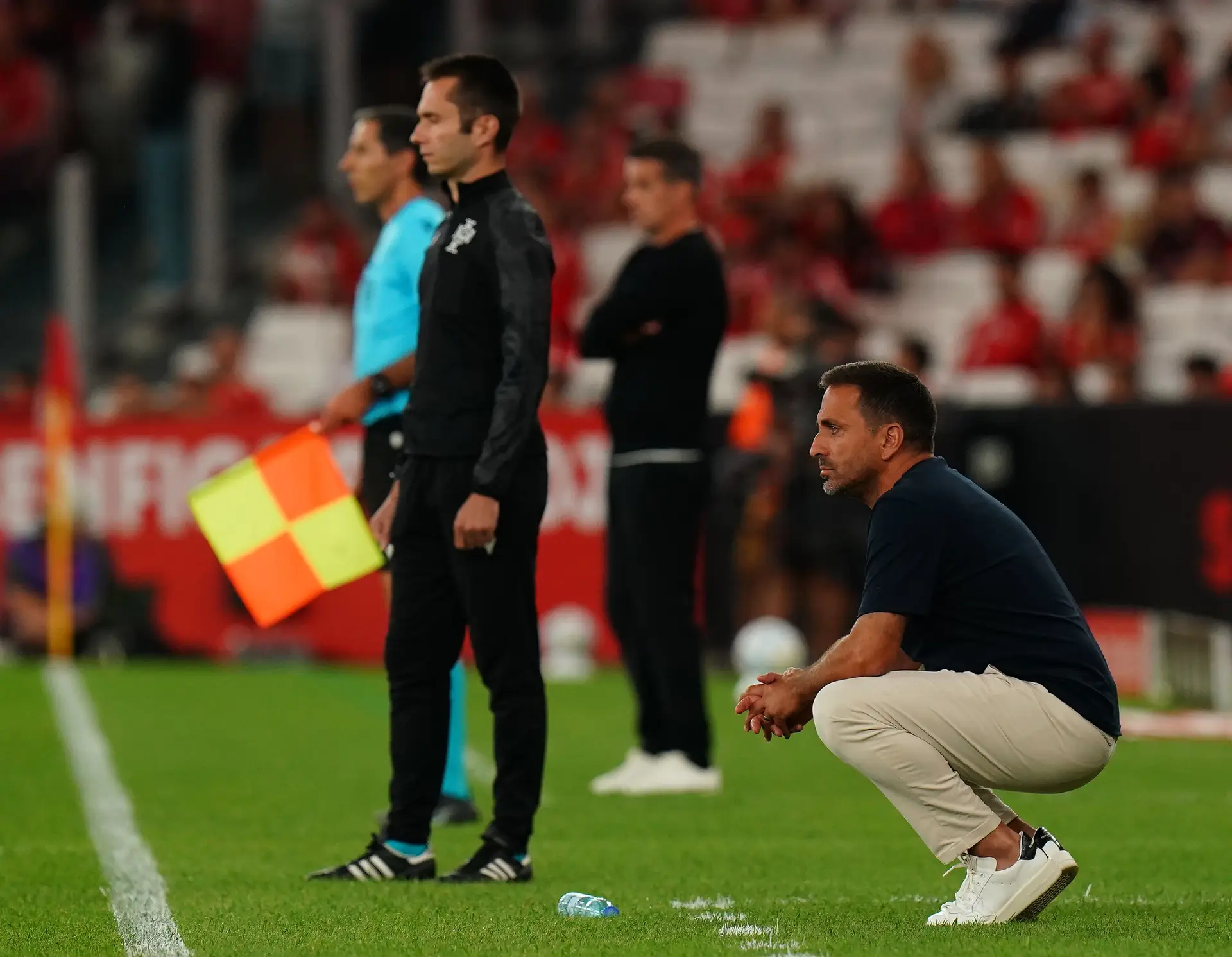Vasco Matos no Estádio da Luz
