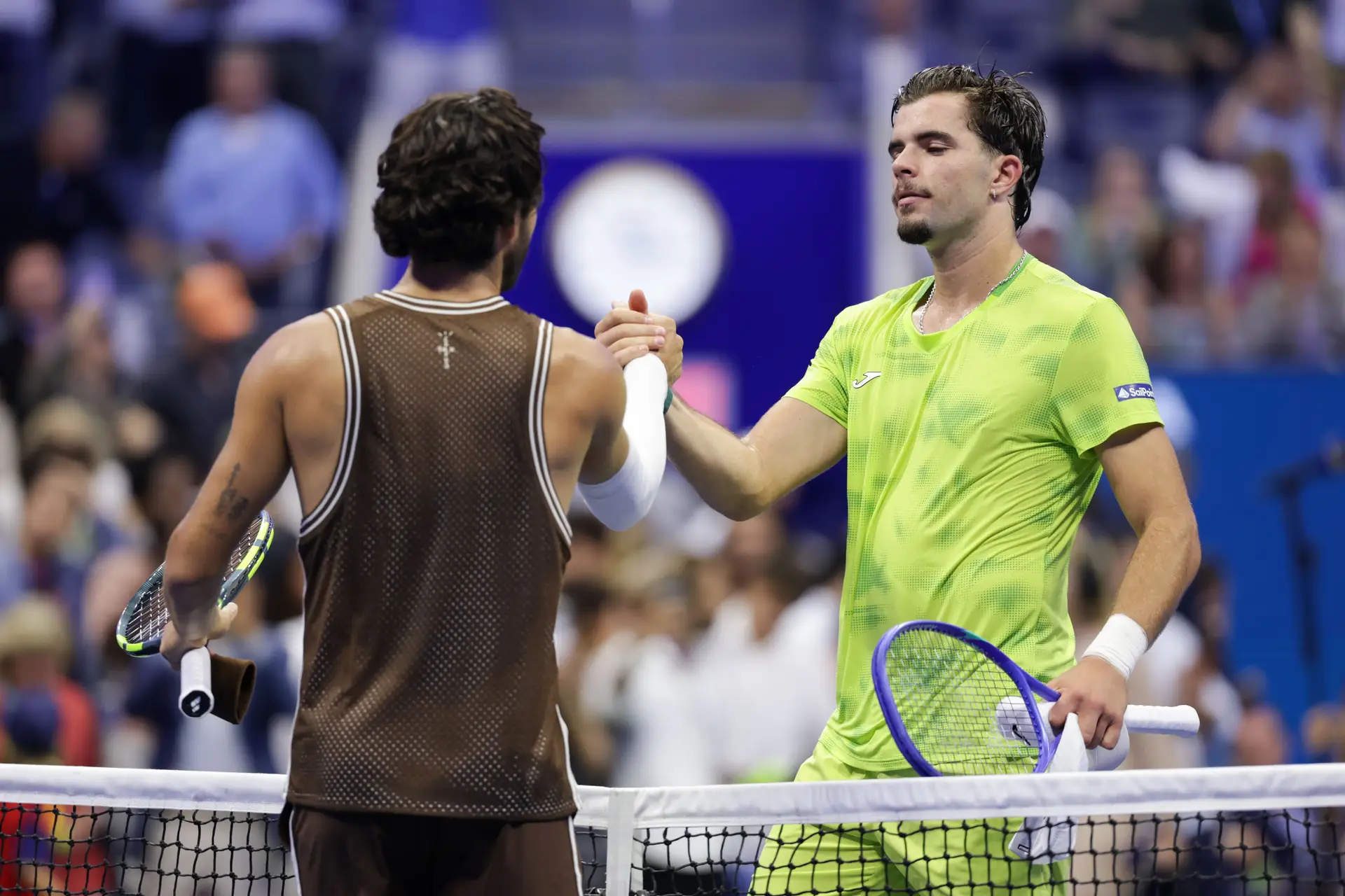 Jaime Faria ainda roubou um set a Carlos Alcaraz mas espanhol segue em frente no US Open