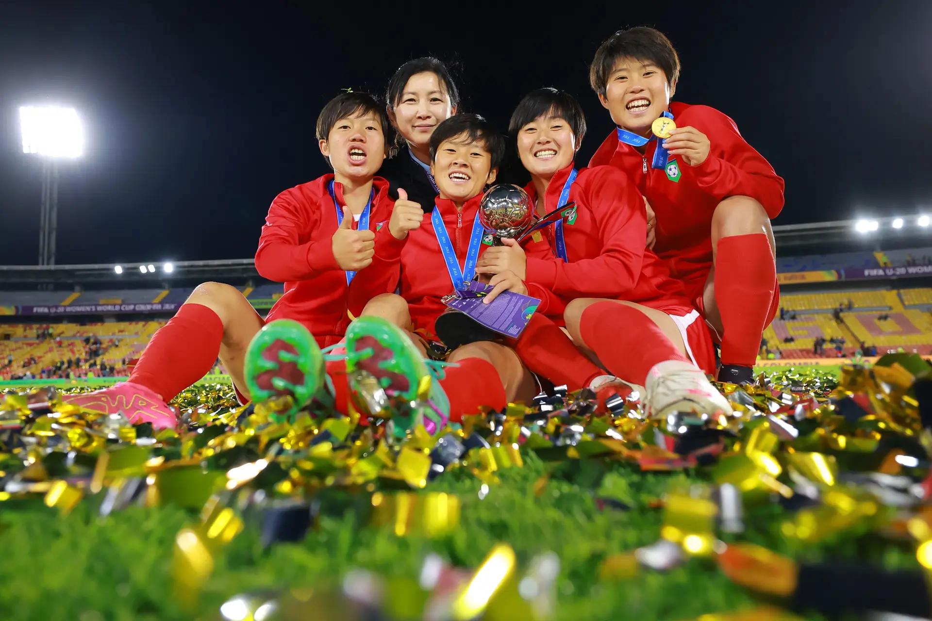 Toma cautela, Portugal: ninguém ganha tanto quanto a Coreia do Norte nas seleções jovens de futebol feminino