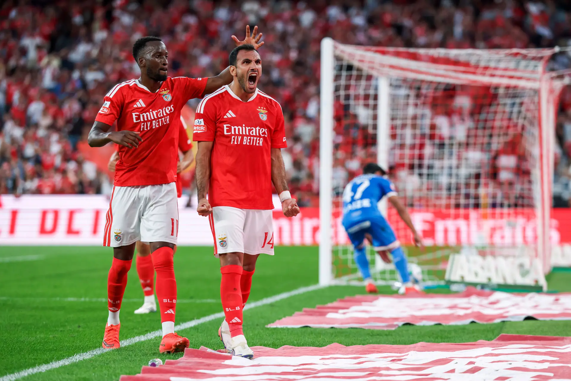 Estrelinha, todos os campeões a têm. O Benfica também já encontrou a sua