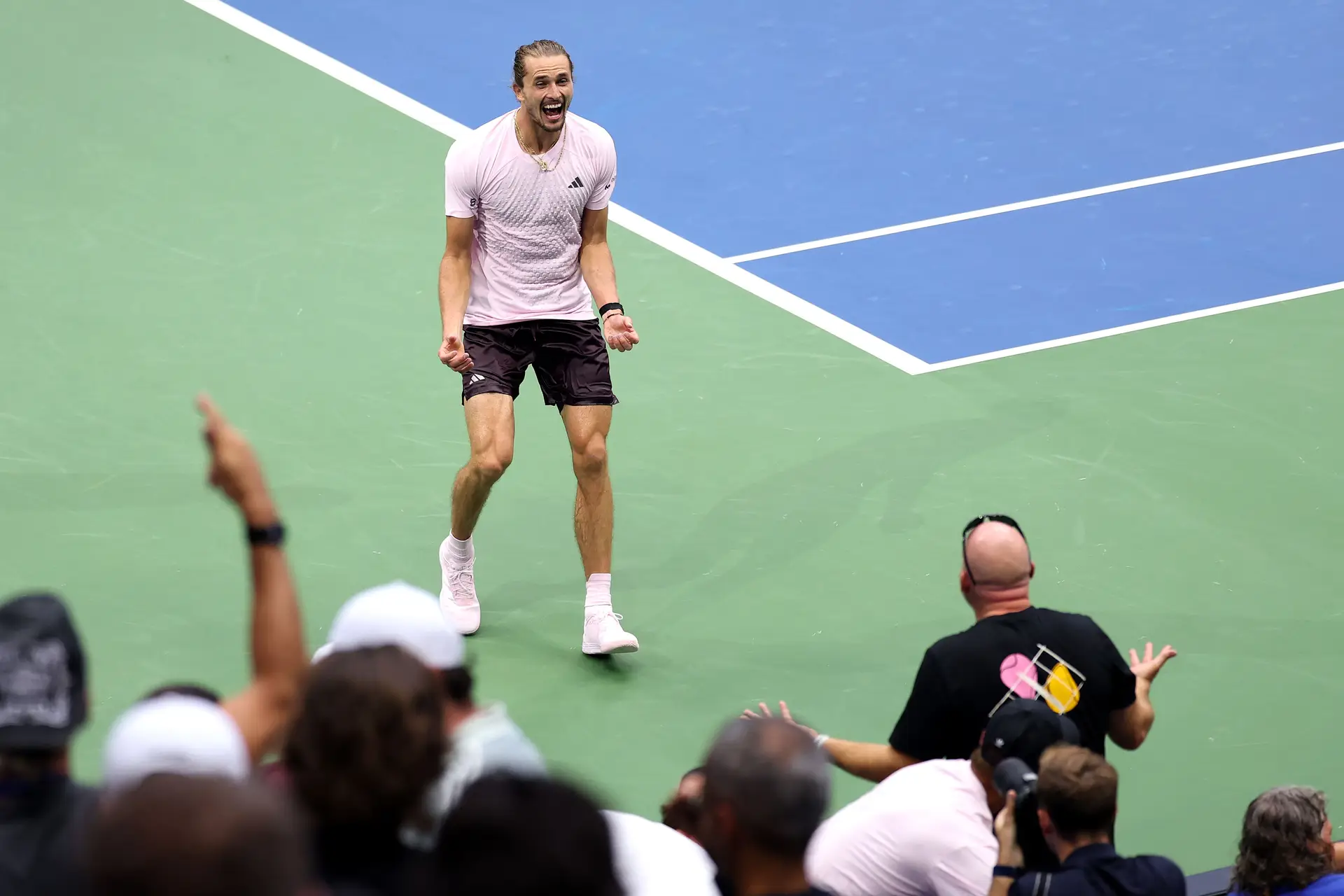 Depois do primeiro Grand Slam, veio logo outro: Zverev apanhou-lhe o gosto e conquistou o US Open