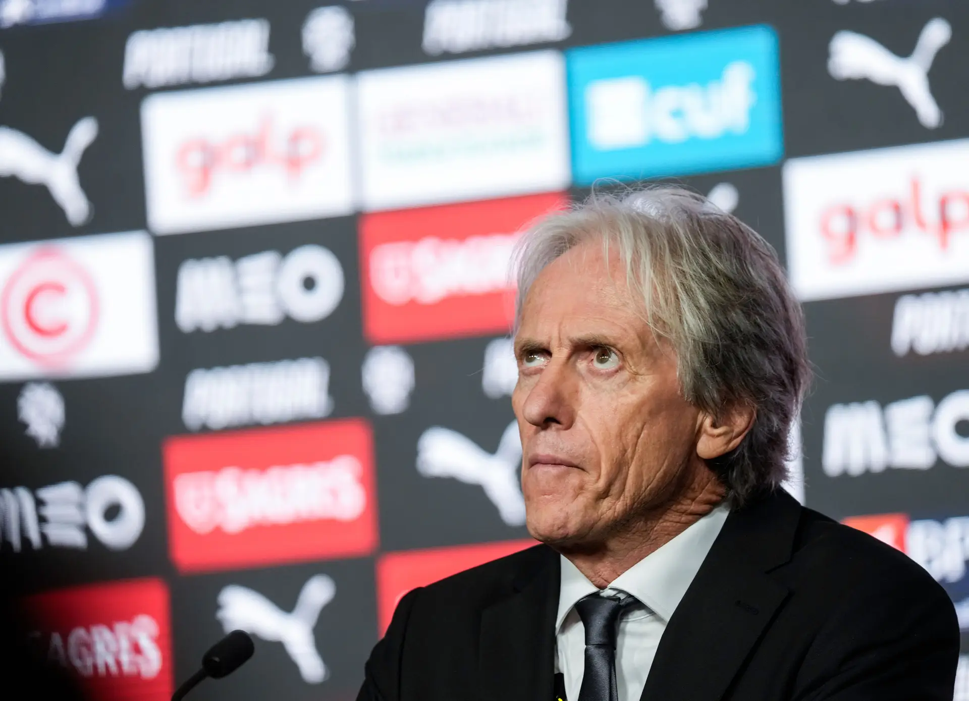 O que vai na cabeça de Jorge Jesus? O selecionador foi apresentado em julho e vai-se estrear no banco de suplentes no arranque da Liga das Nações