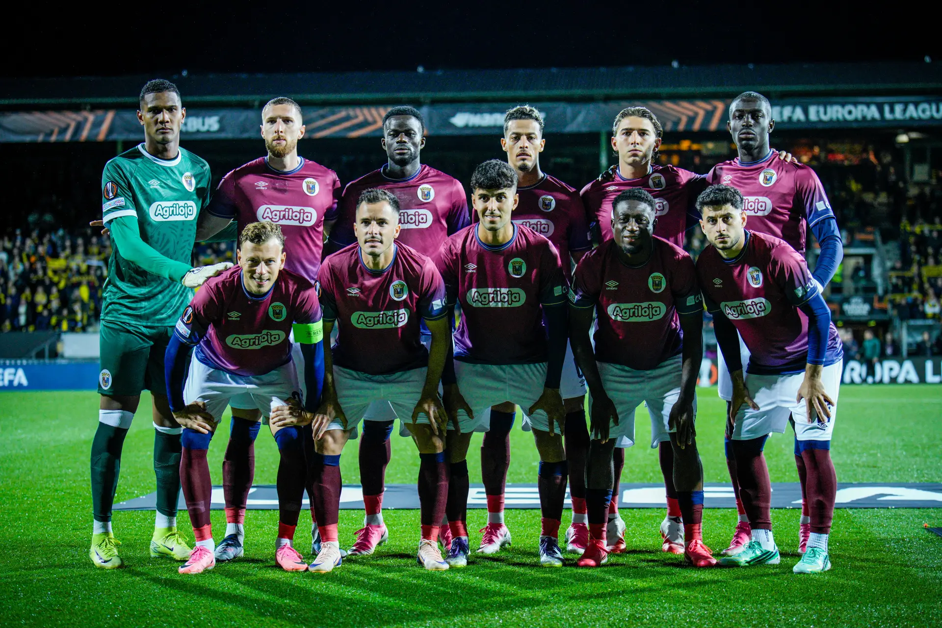 O onze do Torreense que entrou em campo frente ao Lillestrøm