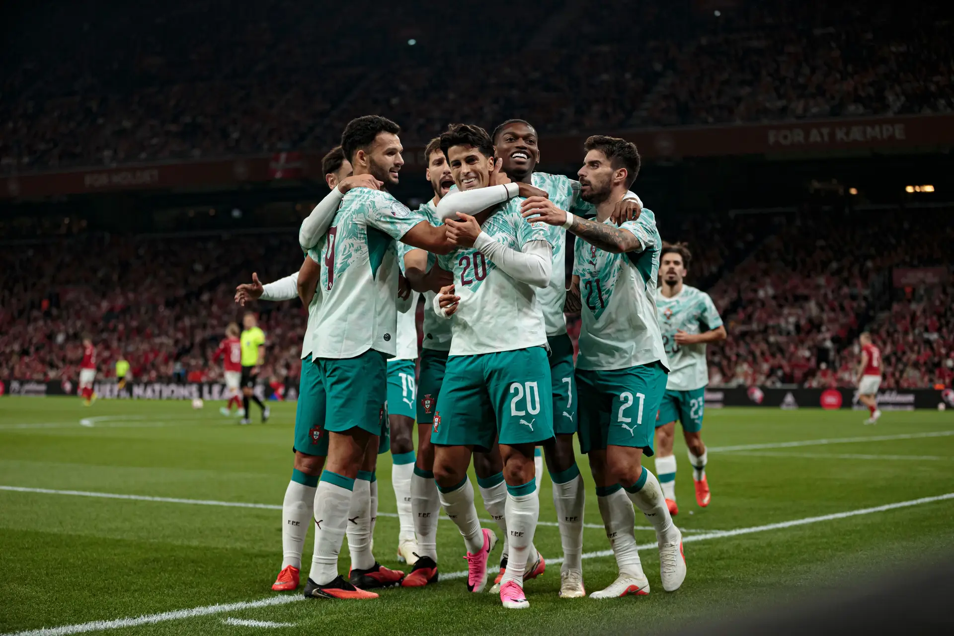 Portugal, unido, em mais uma vitória na Liga das Nações