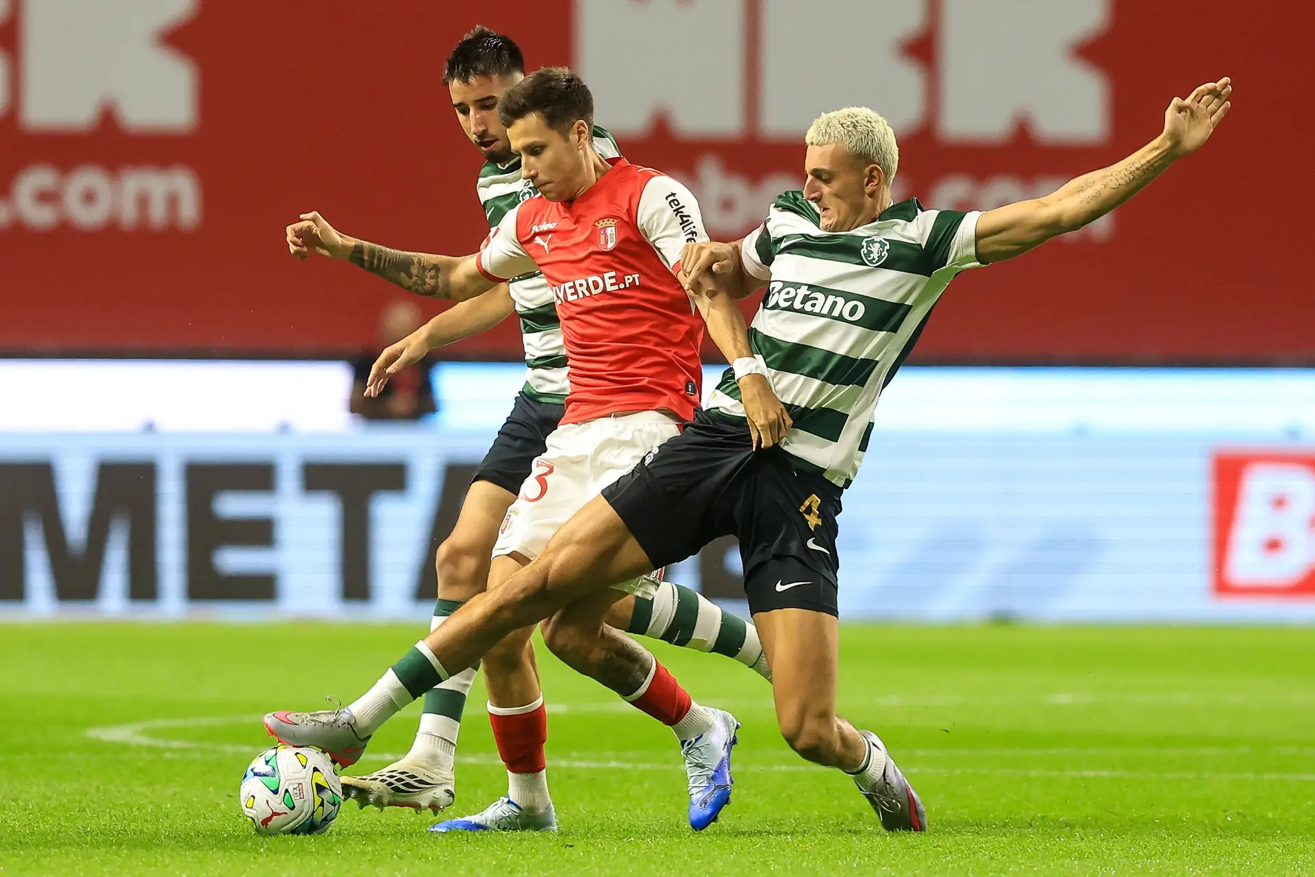 Em direto: SC Braga 1-3 Sporting (terminado)