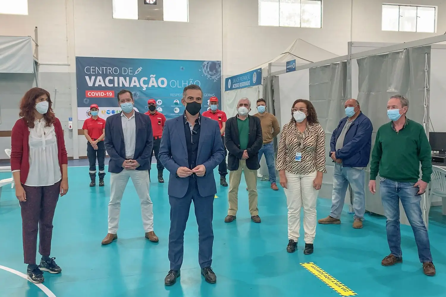 Centro de Vacinação de Olhão já está pronto a funcionar ...