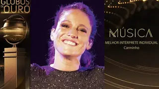 Prémio de Melhor Intérprete Individual entregue a Carminho