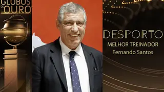 Fernando Santos eleito Melhor Treinador de 2016 pela SIC e a CARAS