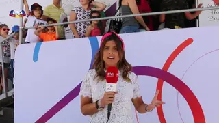 A Inês Folque marcou presença na Digressão SIC de todos nós na Guarda!