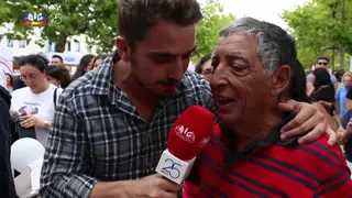 O Diogo Martins desafiou um fã da novela Espelho d'Água