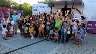 Grande final em Santarém com o chimpanzé Adrianinho!