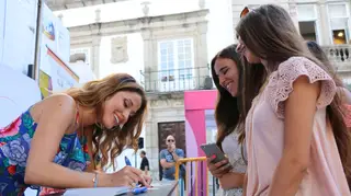 Catarina Sikiniotis trouxe ainda mais beleza a Viana do Castelo