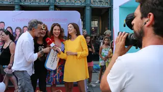 A boa disposição marcou o primeiro dia em Viana do Castelo