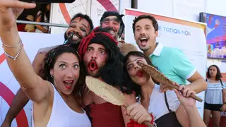 Bragança - primeiro dia cheio de animação e chocalhadas