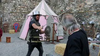 Bragança - Pedro Sousa numa luta de espadas medieval