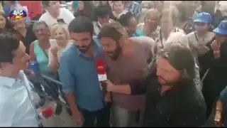 João Manzarra, Salvador Martinha e César Mourão cantam o Hino SIC