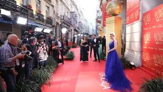 Nos bastidores da passadeira vermelha da XXIII Gala dos Globos de Ouro