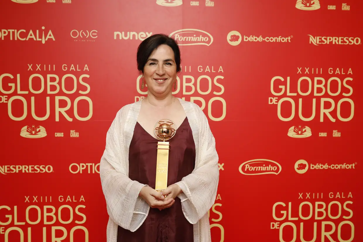 Rita Blanco, vencedora do prémio de Melhor Atriz de Cinema
