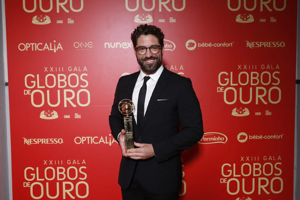 Nuno Lopes, vencedor do prémio de Melhor Ator de Cinema