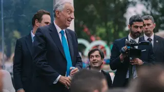 Xutos & Pontapés e Marcelo Rebelo de Sousa no Palco do Rock in Rio