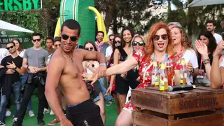 Cai os Homens: Dança e striptease que meteu água no Rock in Rio!