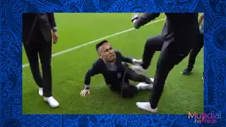 Mundial na Rede: jornalistas mexicanos agridem "Neymar"