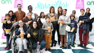 Andreia Rodrigues em missão solidária no musical Alice e o País das Maravilhas no Gelo